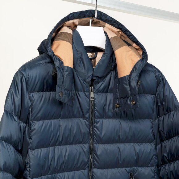Burberry Brit Mitchson Navy Blue Down-Filled Puffer Jacket - Picture 4 of 16